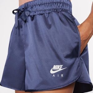 nike sportswear air satin shorts